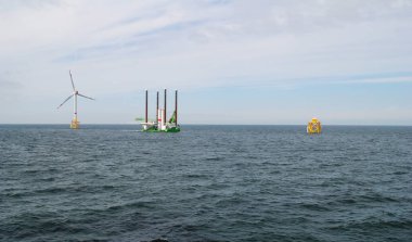 Windpark offshore enerji inşaatı