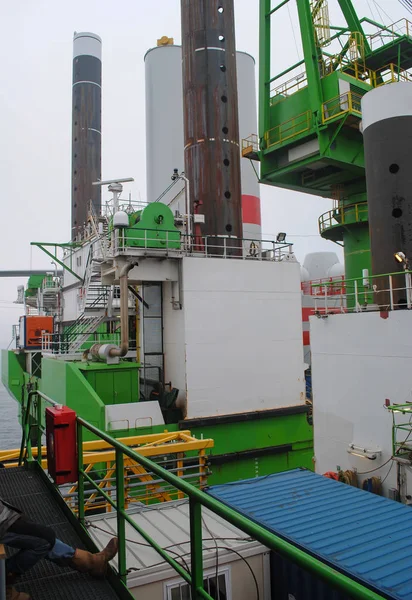 Windpark offshore enerji inşaatı