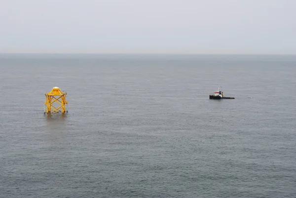 Windpark Offshore Energy Construction — Stock Photo, Image