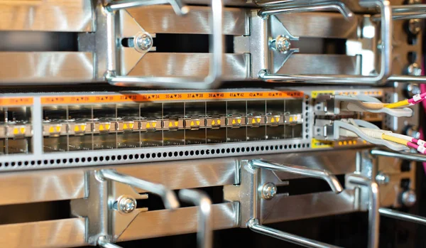 Network cable to a network switch for a cloud environment