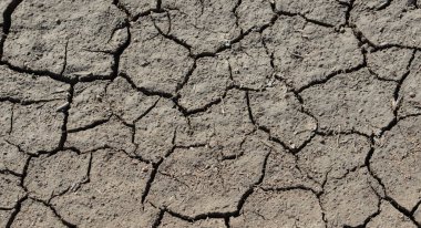 Kumlu toprak dokusu kombinasyon için arka plan olarak kurumuş 