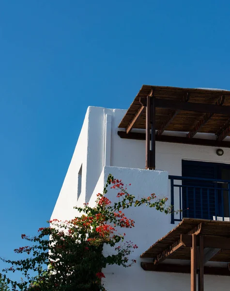 Architecture Details Greek Houses Kos Island Greece — Stock Photo, Image