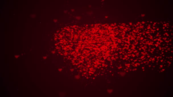 Red Heart Is Isolated On Burgundy Background Accumulation Of Little Hearts Creates One Large Heart Moving From Right Side The Whole Heart Is Being Zoomed Close Up Copy Space Video By C Red Heart Is Isolated On Burgundy Background Accumulation Of Little Hearts Creates One Large Heart Moving From Right Side The Whole Heart Is Being Zoomed Close Up Copy Space Video By C