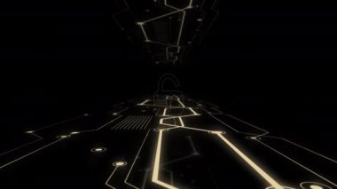 Hacker saldırı ve video arka planda bilgi sızıntısı kavramı soyut zoom.