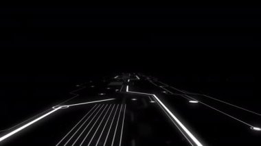 Video arka planda dijital bozulma kavramı soyut yakınlaştırma.