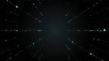 Teknoloji geometrik bağlantı soyut arka plan.