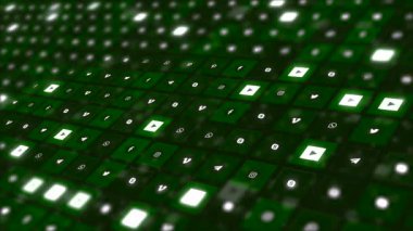 Chernivtsi, Ukrayna - 19 Haziran 2019: Çok kanallı pazarlama dijital teknoloji konsepti.