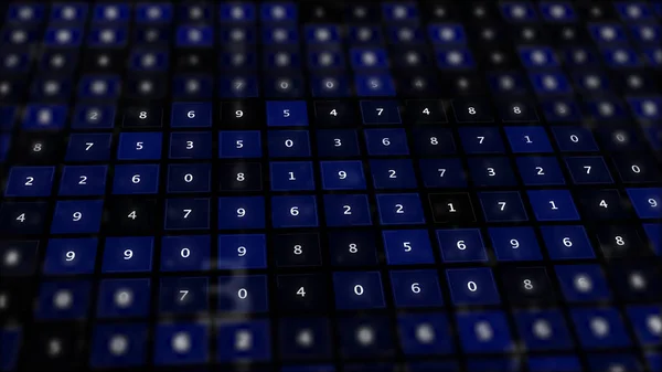 Mathematics concept abstract background. Data system. — Stock Photo, Image
