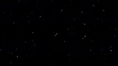 Beyaz soyut kabarcıklar yavaşça yüzüyor..