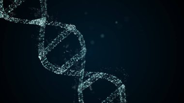 Parlayan ışık parçacıkları ile yapay DNA yapısı