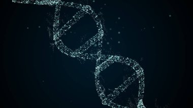 Parlayan ışık parçacıkları ile yapay DNA yapısı