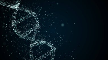 Genetik bilgili molekül hasar gördü ve değiştirildi,