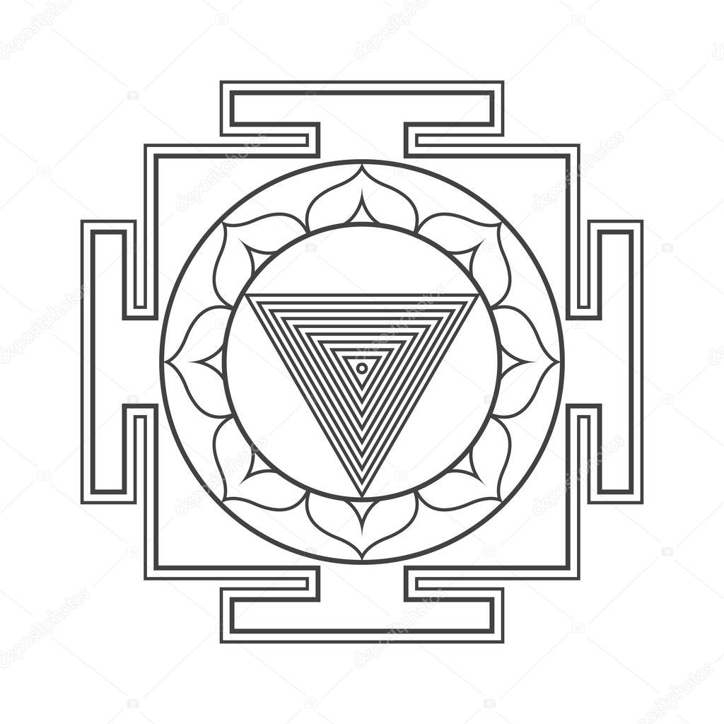 hinduism yantra sacred geometry mandal