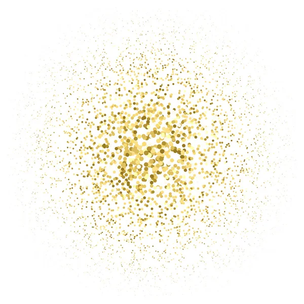Parlak altın parıltılı pırıl pırıl textur — Stok Vektör