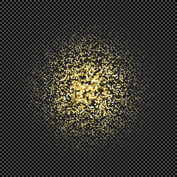 Lesklé zlaté třpytící se šumivé textur — Stockový vektor