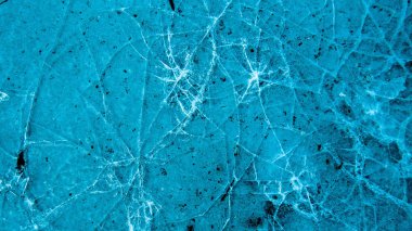 Güzel çizimler görünüm buzdaki çatlaklar. En büyük olan küçük bir dünyada