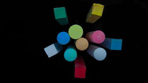 Χρωματιστά Κραγιόνια Υφή Φόντου — Φωτογραφία Αρχείου