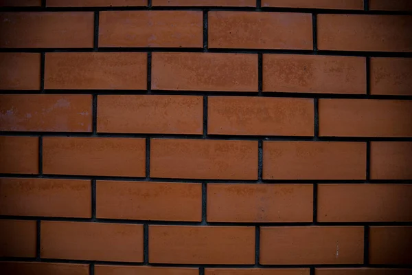 Mur Brique Orange Fond Texture Économiseur Écran — Photo