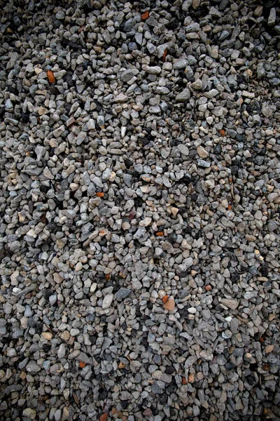 Texture Gravel Scattered Small Stones Gray Stones Background Screensaver — Stock Photo, Image