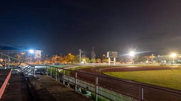 Tayland Tayland Stadyumda Egzersiz Insanlar 2019 — Stok fotoğraf