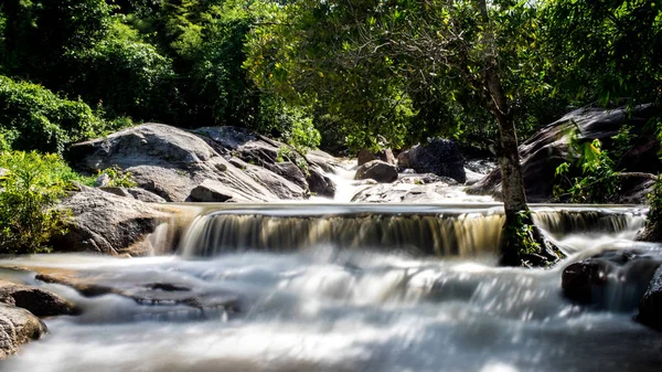 Cachoeira Suave Tailândia — Fotografia de Stock