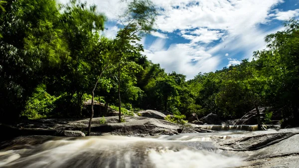 Smooth Waterfall Thailand — Stock Photo, Image