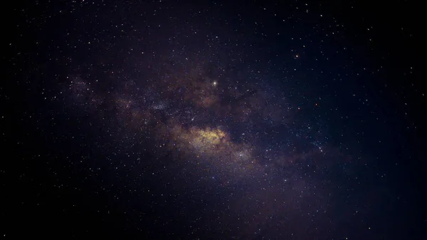 Maneira Leitosa Com Antena Parabólica Noite — Fotografia de Stock