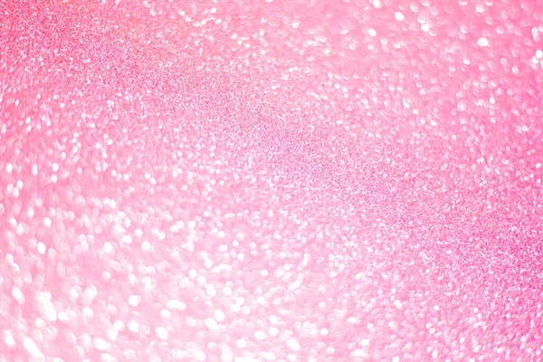 Fondo bokeh brillante en un color rosa fresco. rosa lentejuelas fondo desenfoque —  Fotos de Stock