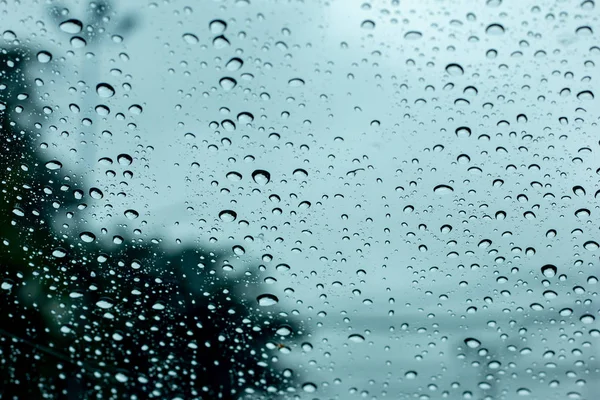 Rain Drops Windshield Background — Stock Photo, Image