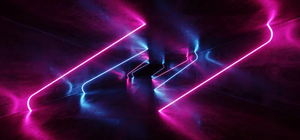 Neon Świecące Psychodeliczny Wibrujący Kosmiczne Ultrafioletowe Fluorescencyjne Luksusowe Świecenia Sci — Zdjęcie stockowe