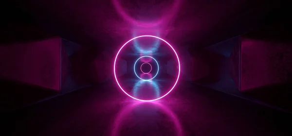 Neon Svítí Psychedelické Živé Kosmické Ultrafialové Fluorescenční Luxusní Svítící Sci — Stock fotografie