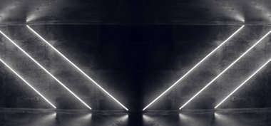 Sci Fi Neon arka plan Cyberpunk fütüristik aydınlık Psyc duman