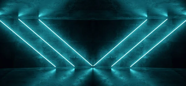 Sci Fi futuristische achtergrond Neon moderne elegante donker blauwe Vibra — Stockfoto
