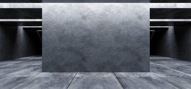 Modern futuristik beton arka plan Grunge boş karanlık alan Ga