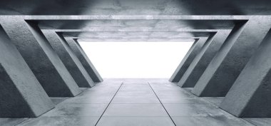 Modern futuristik beton arka plan Grunge boş karanlık alan Ga