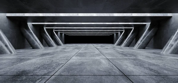 Triangle Columns Grunge Concrete Sci Fi Elegant Modern Futuristi