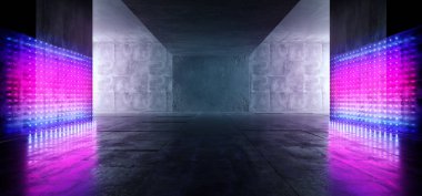 Stüdyo sahne Matrix nokta Neon Led lazer parlayan ışıklar mavi Purpl
