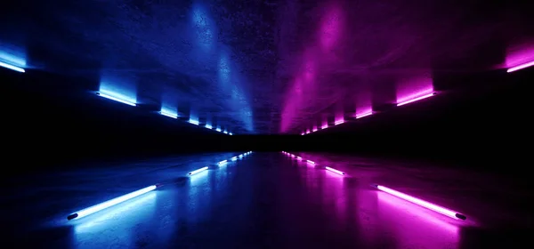 Cement Futuristic Sci Fi Neon Glowing Laser Fluorescent Retro Bl