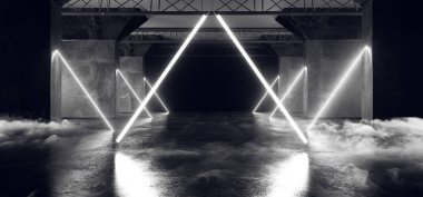 Duman Sanal Canlı Sci Fi Neon Parlayan Floresan Lazer Alie