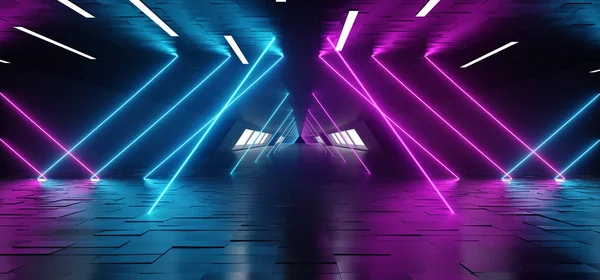 Neon Fluorescent Laser Led Psychedelic Garage Elegant Futuristic