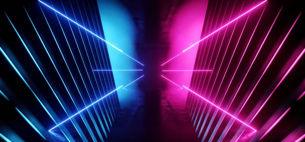 Psychedelic Abstract Futuristic Neon Fluorescent Sci Fi Vibrant