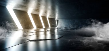 Duman Beton Sütunlar Asfalt Koyu Mor Pembe Beyaz Kızdırma Vibra