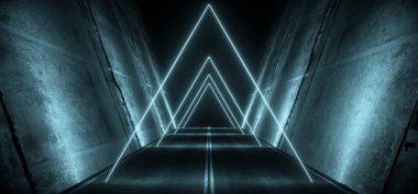 Bilimkurgu Gelecekçi Asfalt Tüneli Garaj Yolu Dou