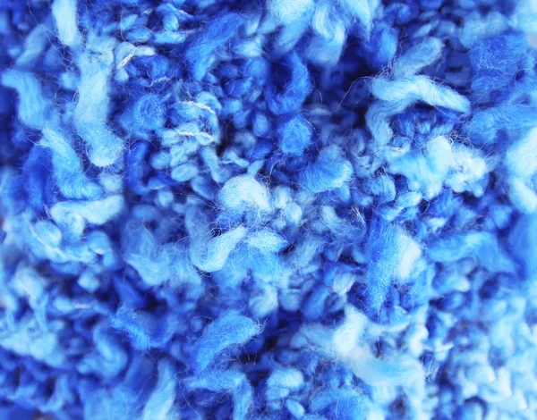 Natural woolen fabric fragment. Knitted texture closeup. Warm yarn background. — Stock Photo, Image
