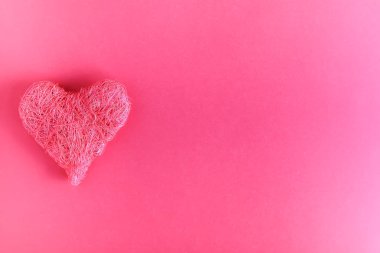 Dekoratif kalpli Sevgililer Günü arkaplanı