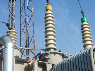 Elektrik santralinin yapısının parçaları..
