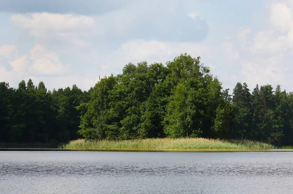 Landschaft Mit See Lettland Osteuropa — Stockfoto