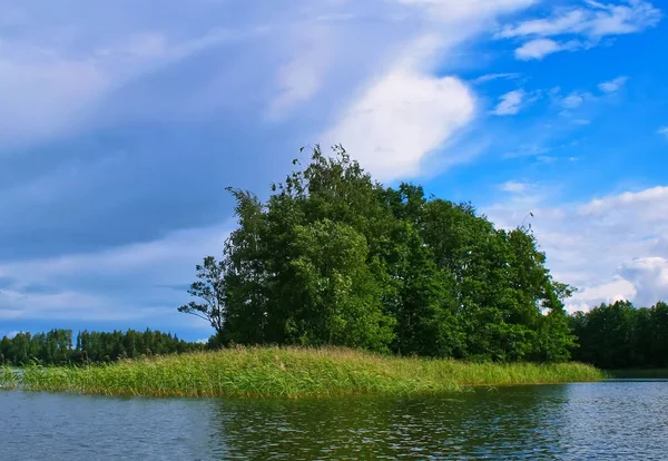 Landschaft Mit See Lettland Osteuropa — Stockfoto