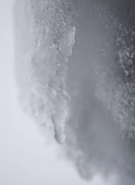 Cerran Superficie Hielo Nieve — Foto de Stock