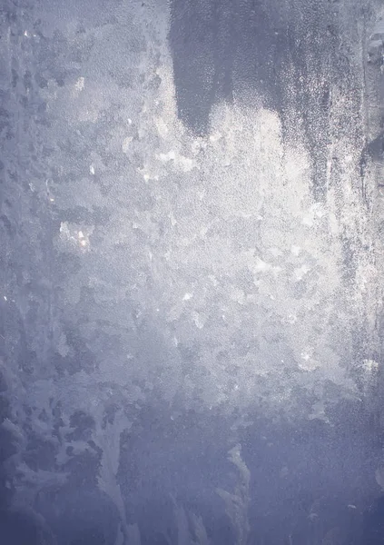 雪の上の氷の結晶 — ストック写真
